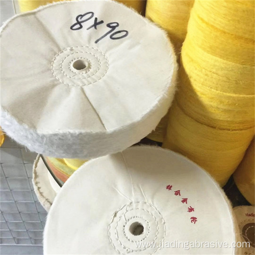 8*60 layers cotton cloth wheel for mirror polishing